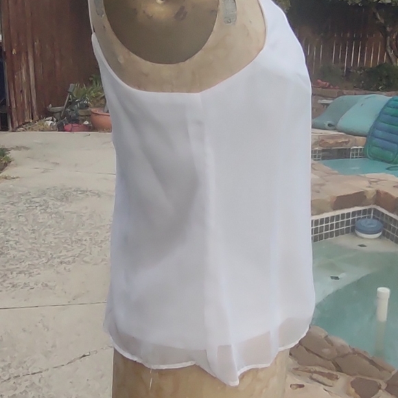 Vintage white summer top medium - Picture 8 of 14